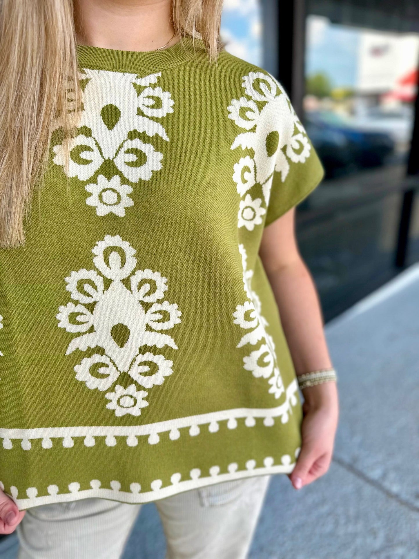 Damask Top