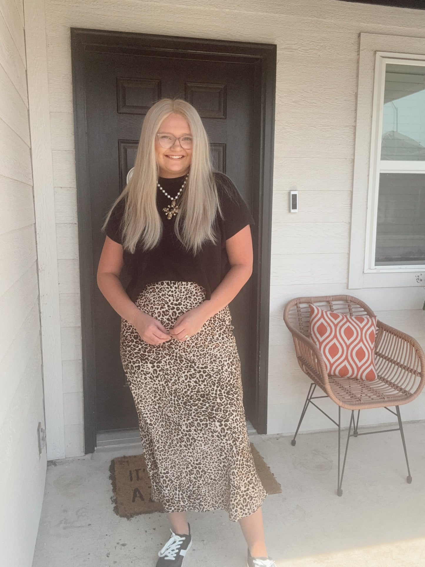 Wild One Leopard Skirt