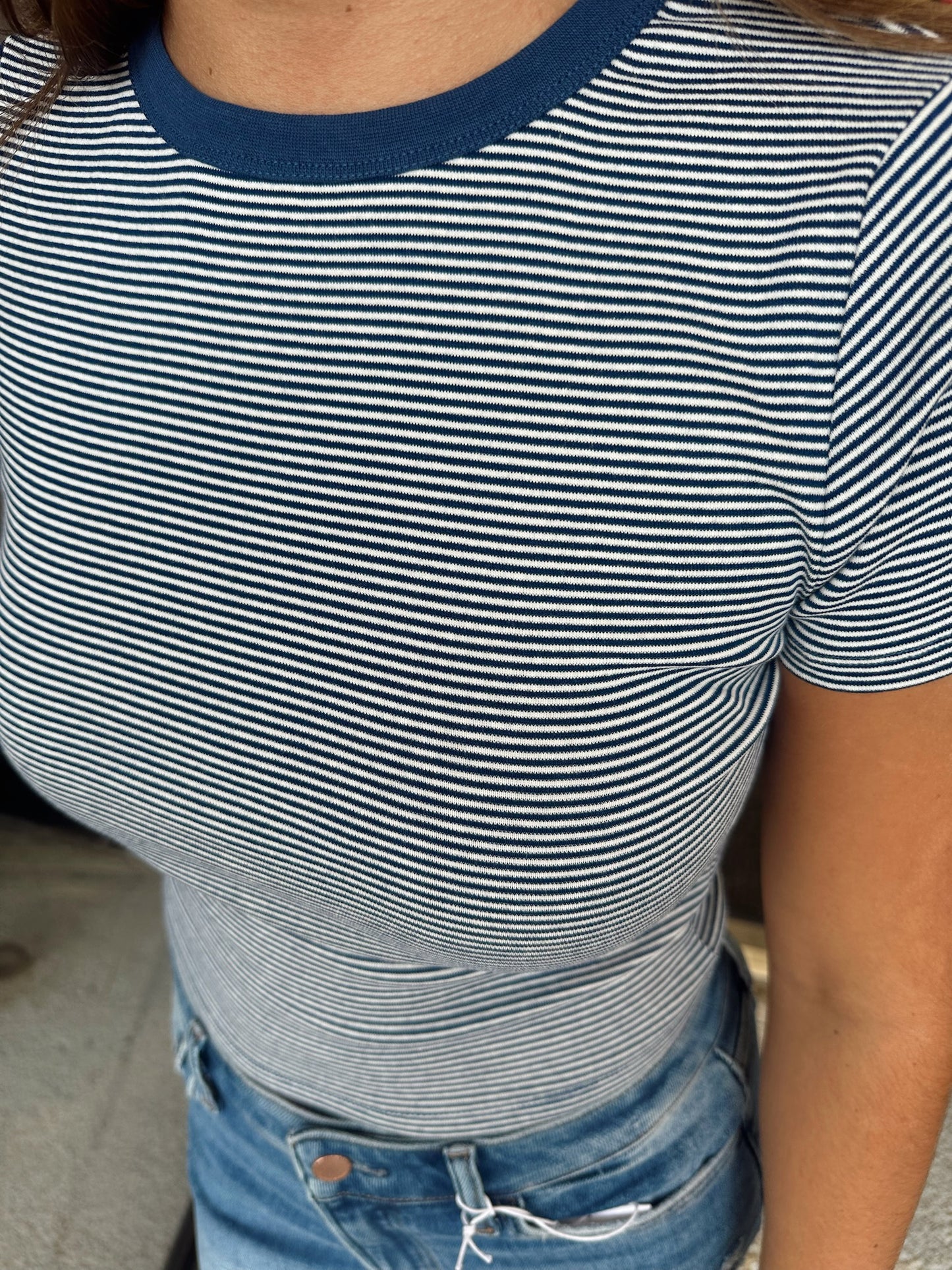 Bindi Top - navy