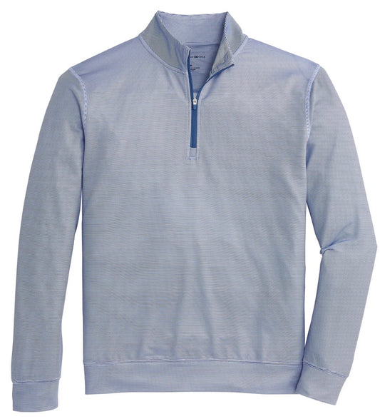 Hairline Stripe Performance 1/4 Zip-Naval Academy