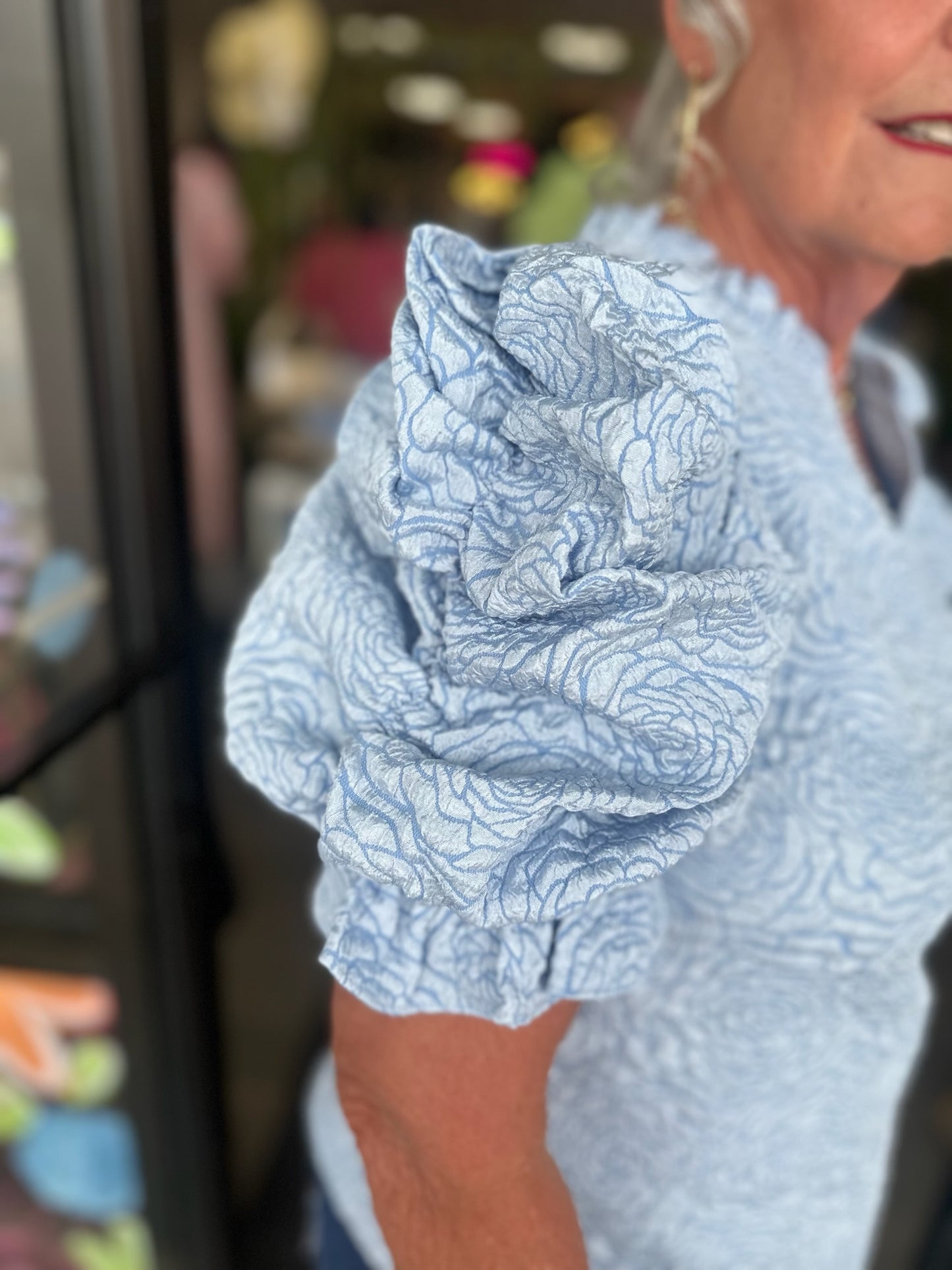 Mallie Top - Blue