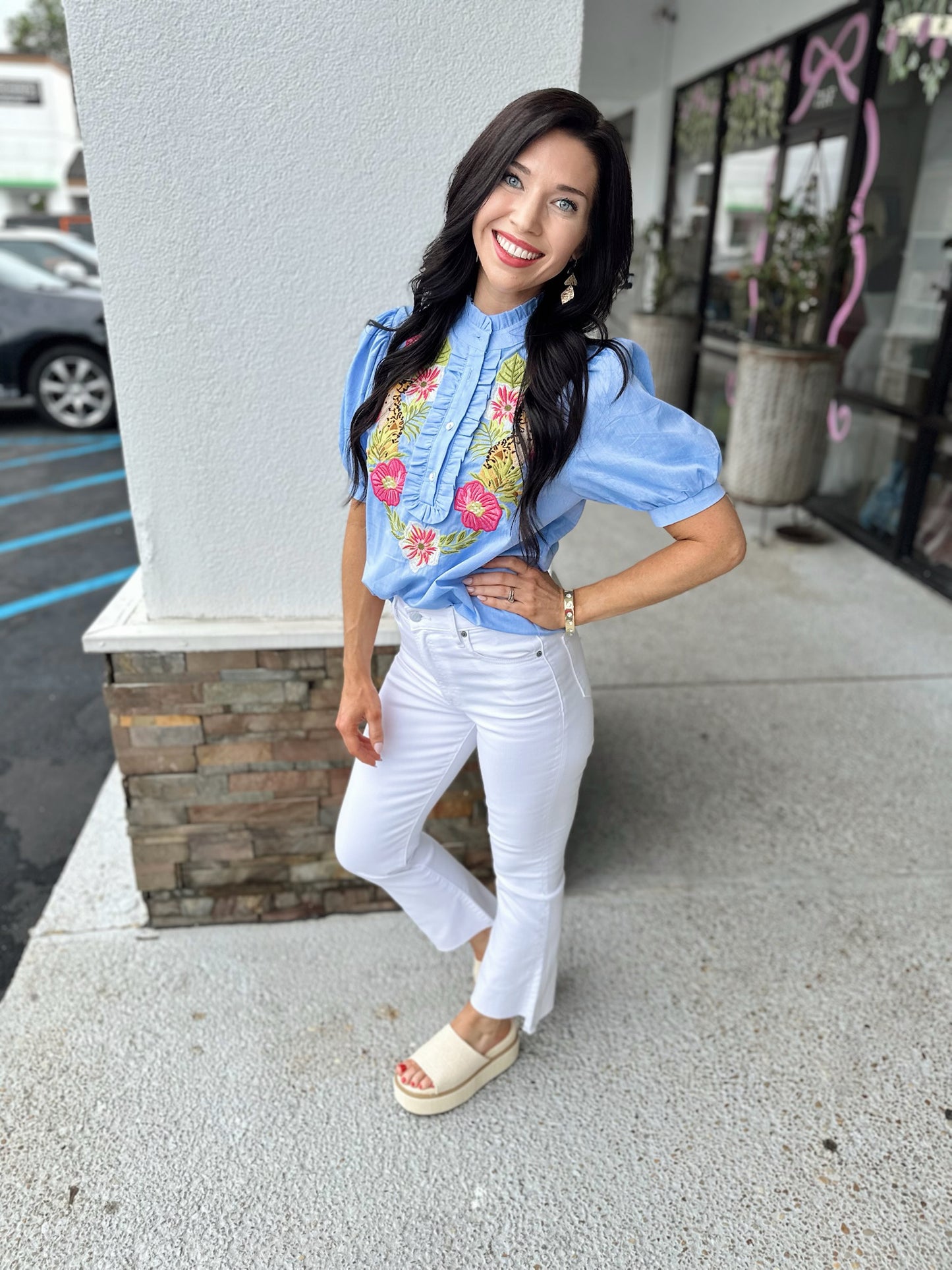 Wild One Top - blue