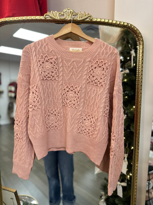 Floral Patchwork- blush