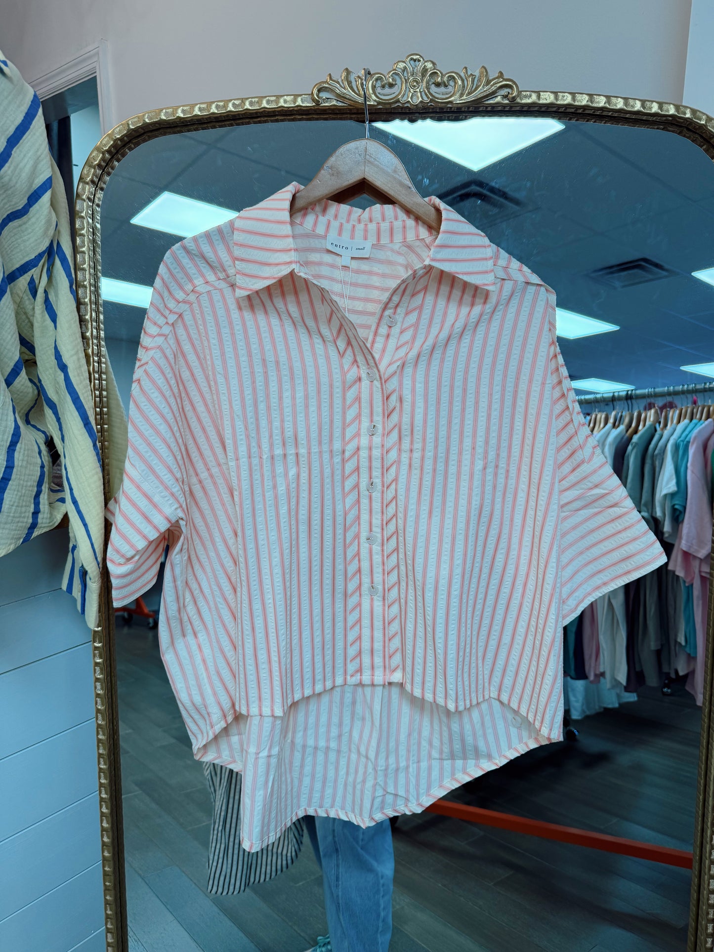 Take the Reigns Top - light pink