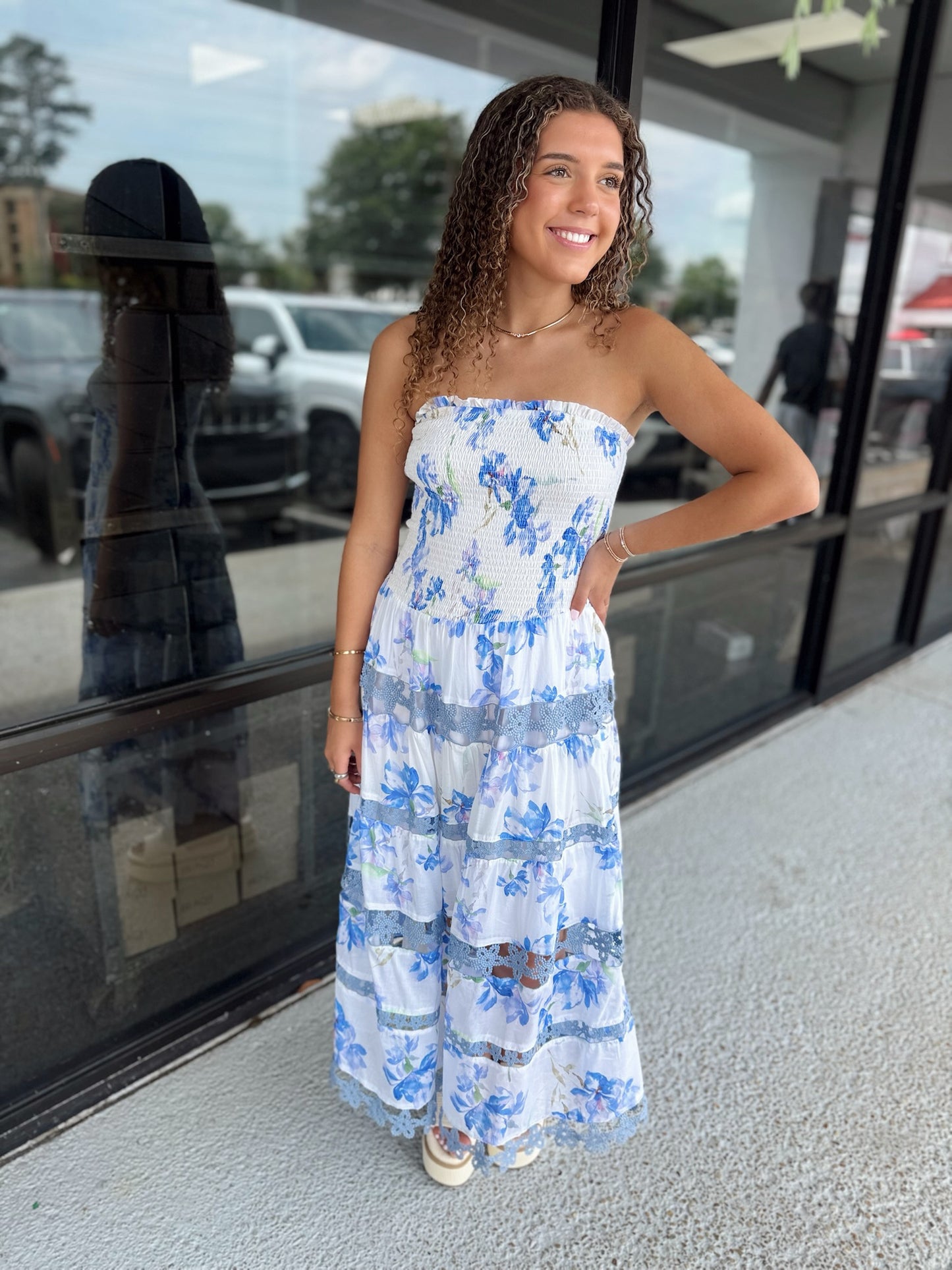 Something Blue Midi - blue multi