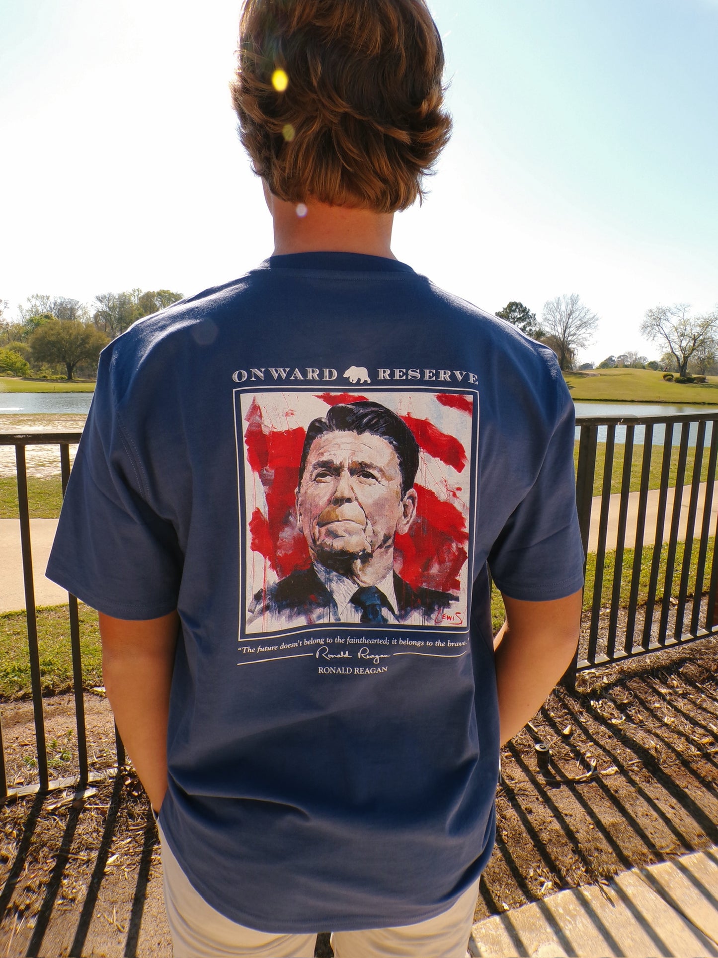 Lewis Ronald Reagan Tee