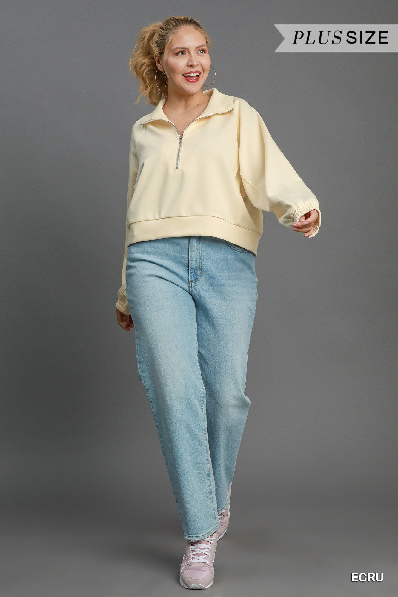 Stay Simple Half Zip