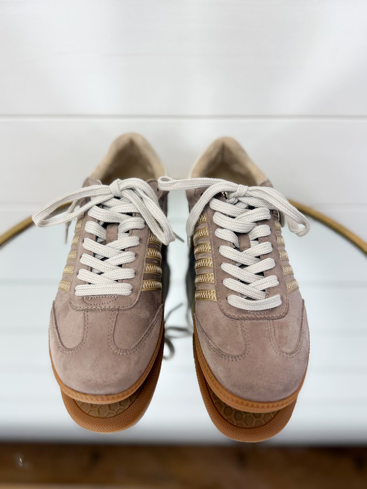 Stevie - Mink Suede