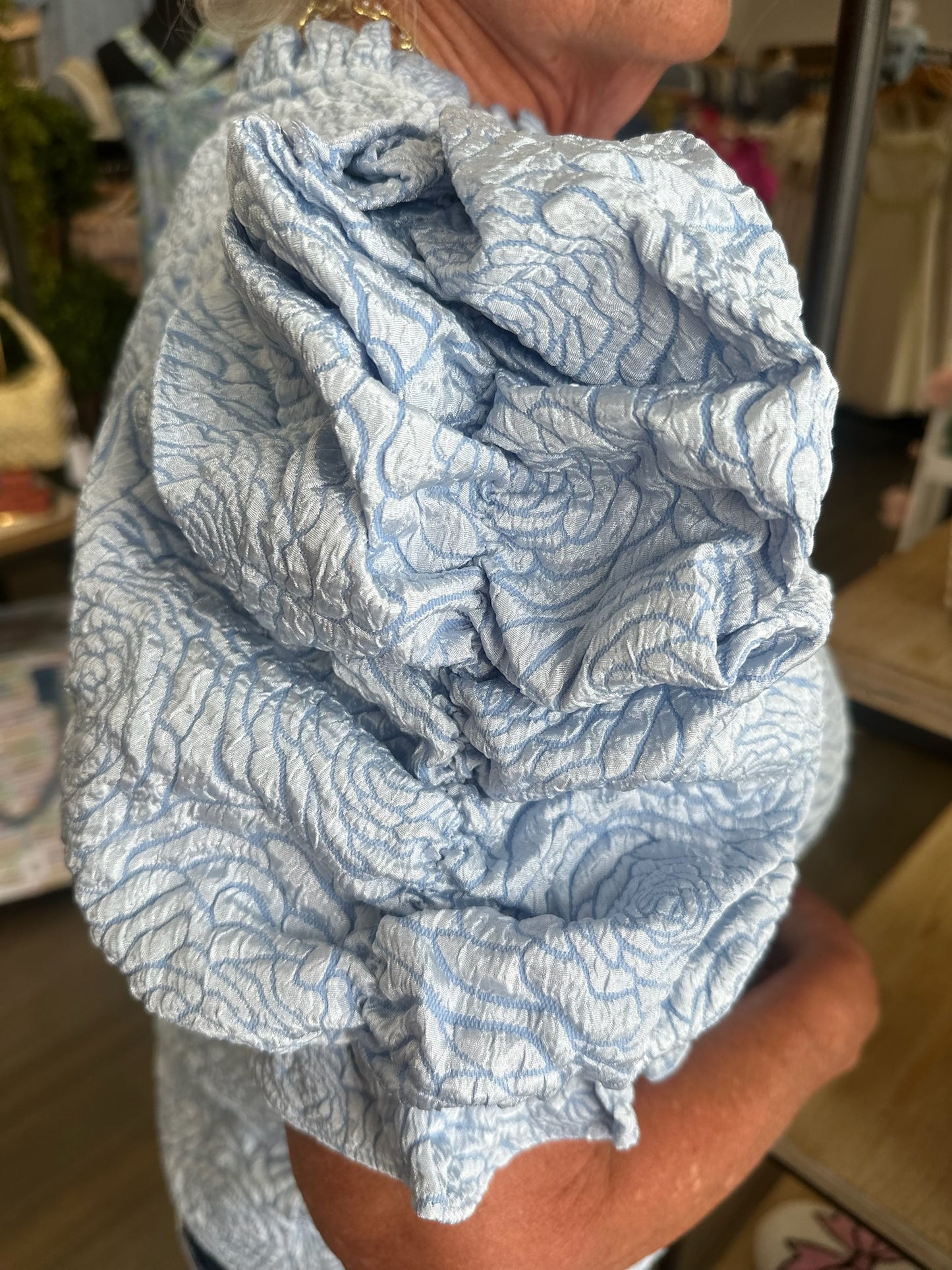 Mallie Top - Blue