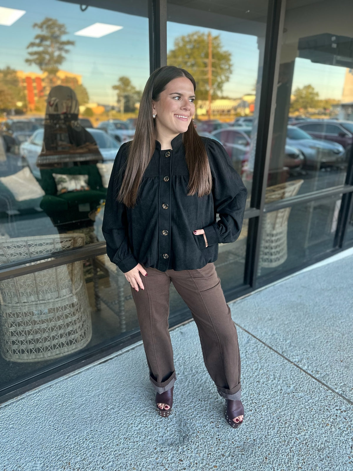 Just Another Day Top - black