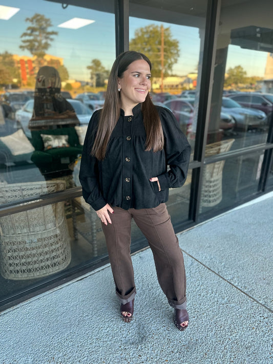 Just Another Day Top - black