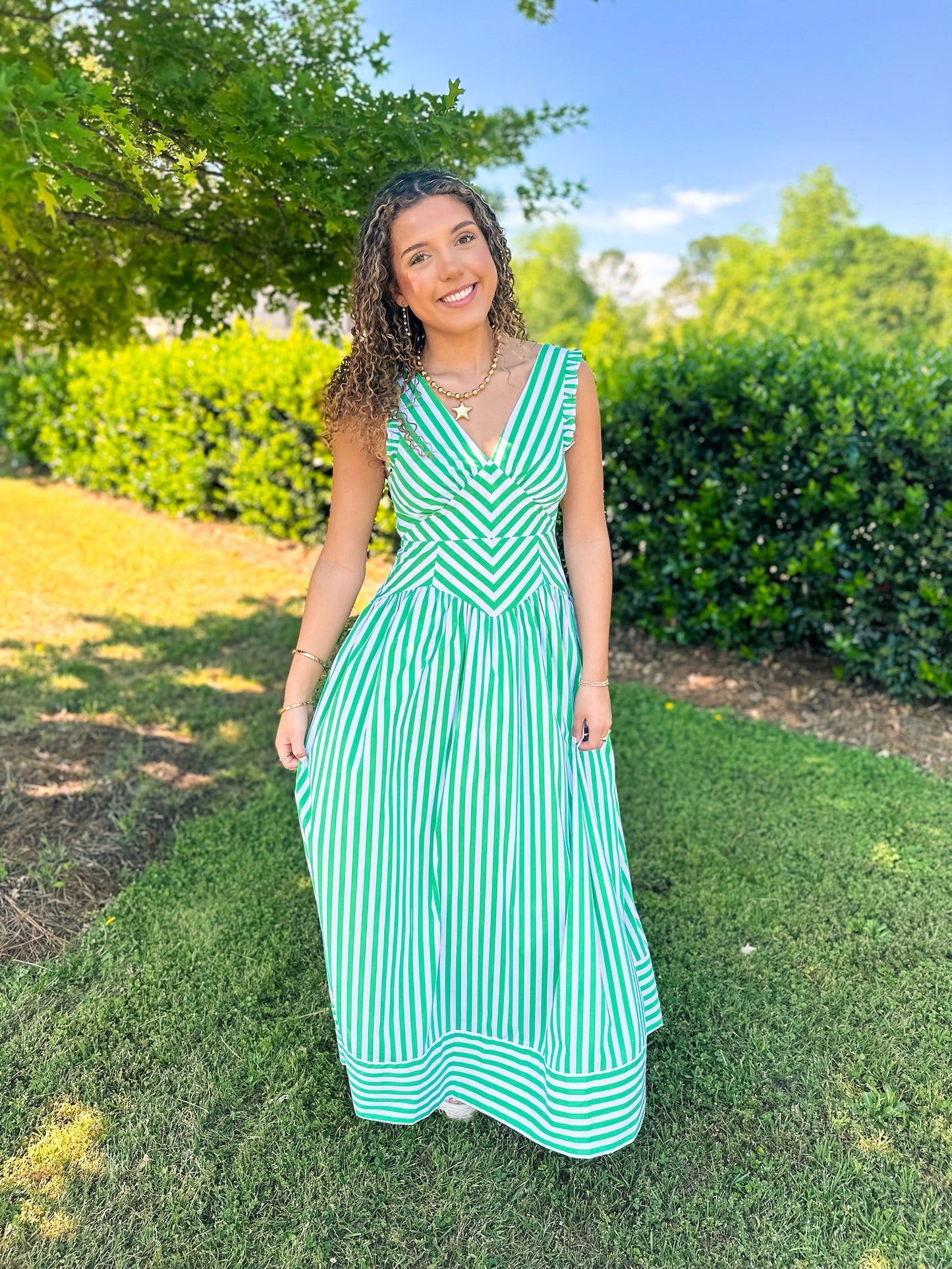 Striped Babe Maxi