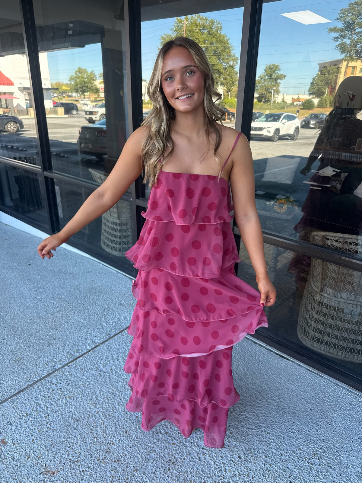 Bounce Away Midi - burgundy
