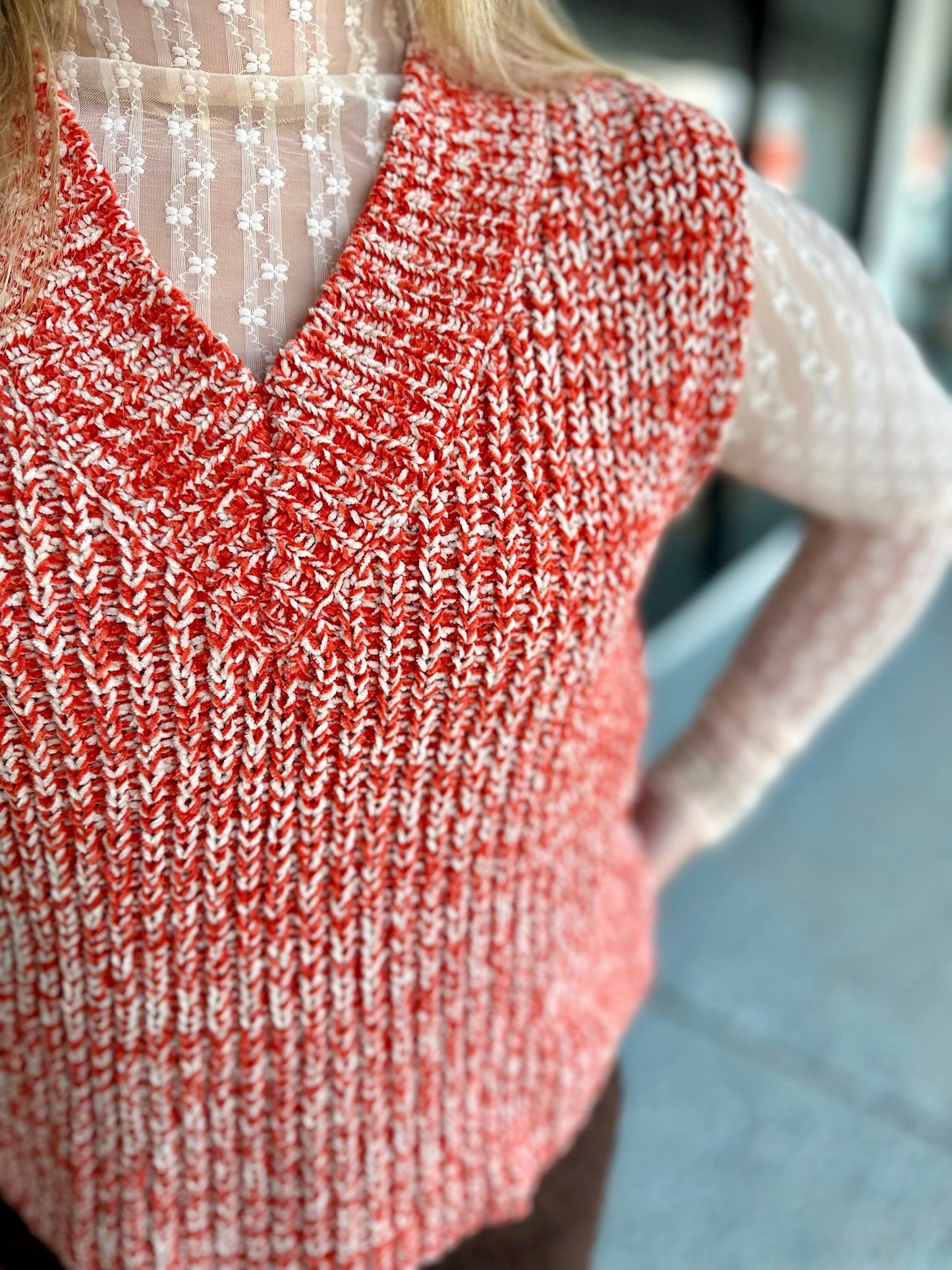 Chenille Dreams Vest