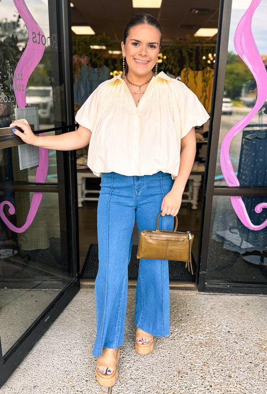 Cheryl Blouse - cream