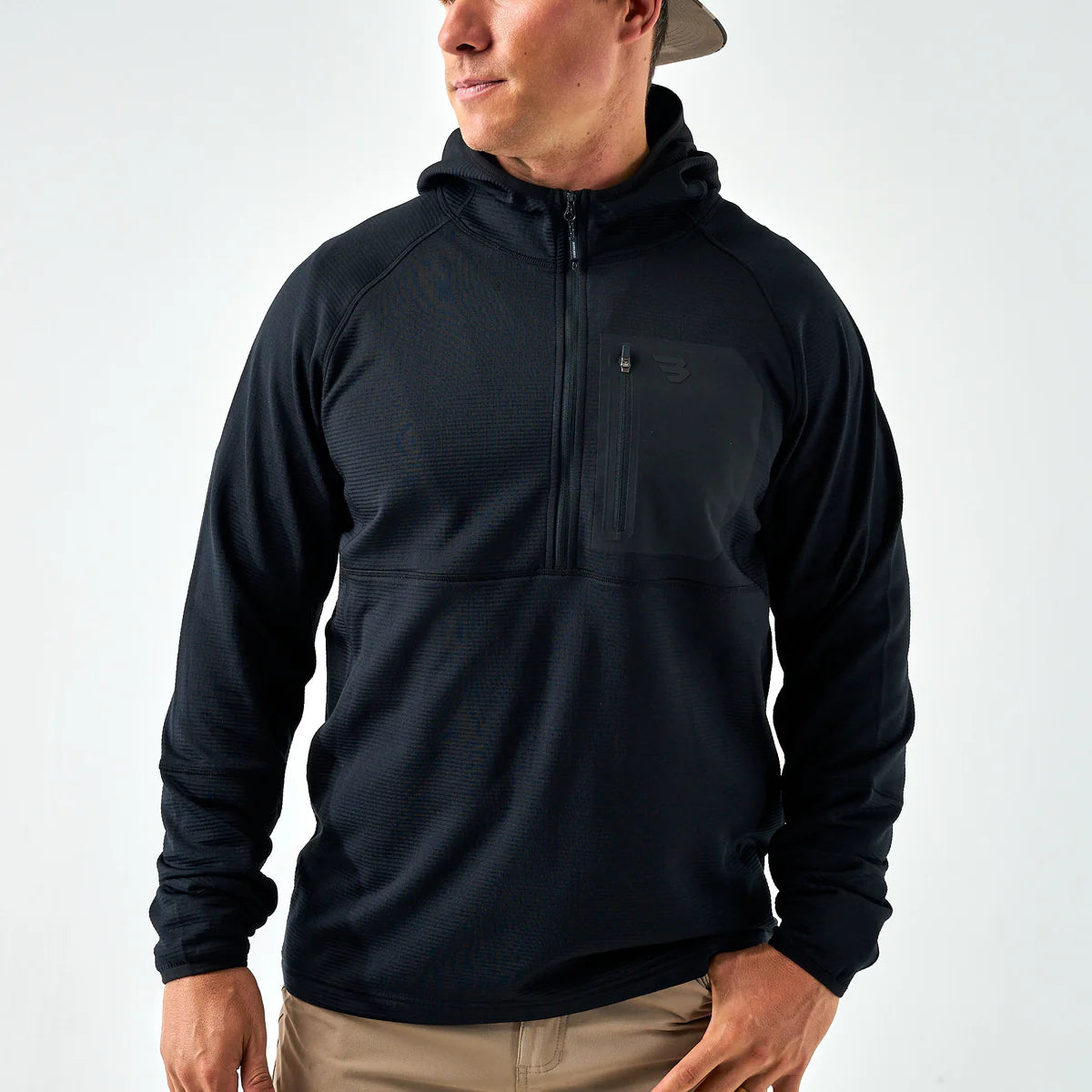 Black Blaze Tech Quarter Zip