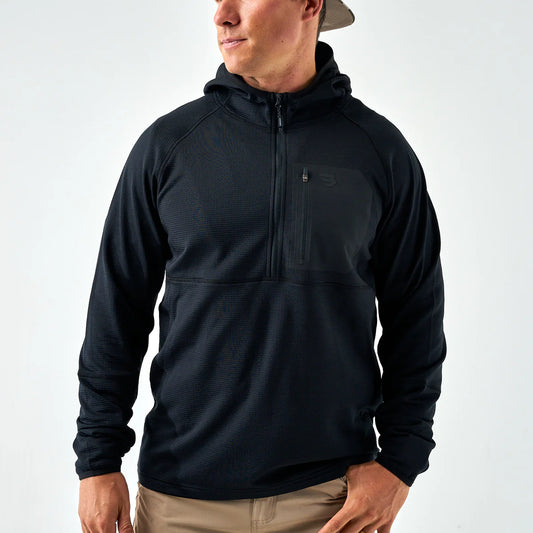 Black Blaze Tech Quarter Zip