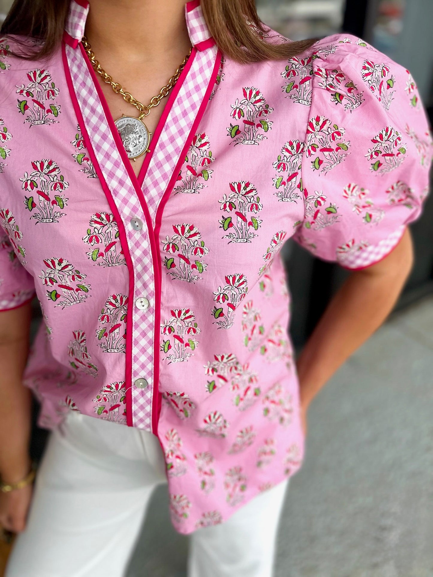 Lindsay Top - pink