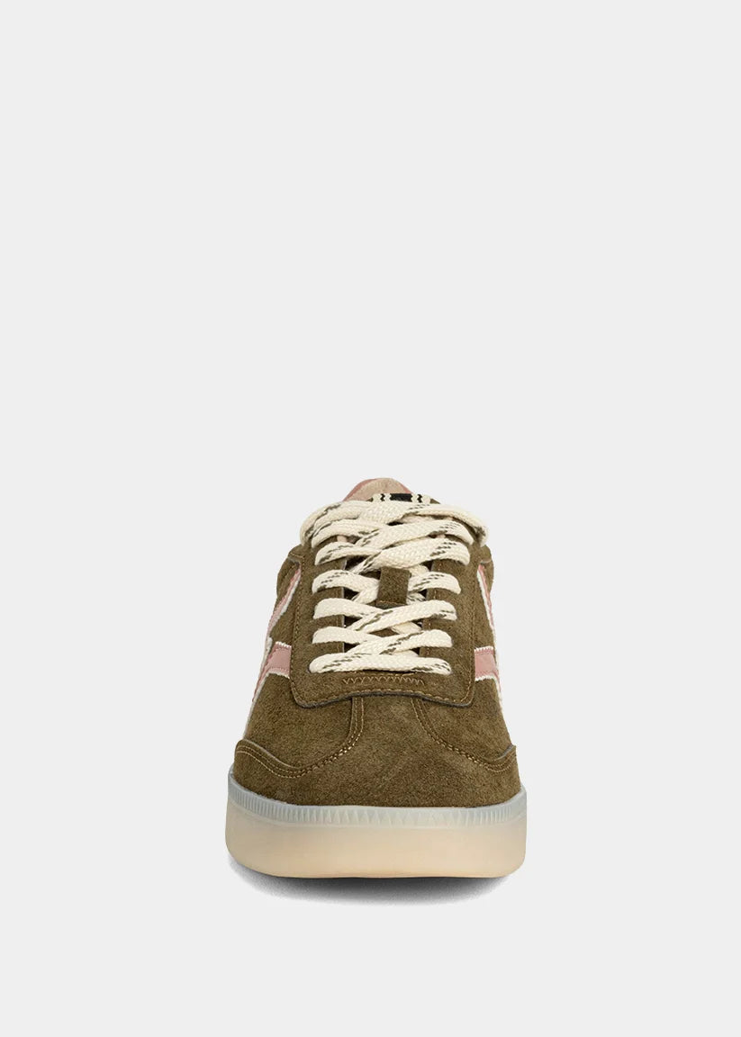 Peaches - Olive Suede