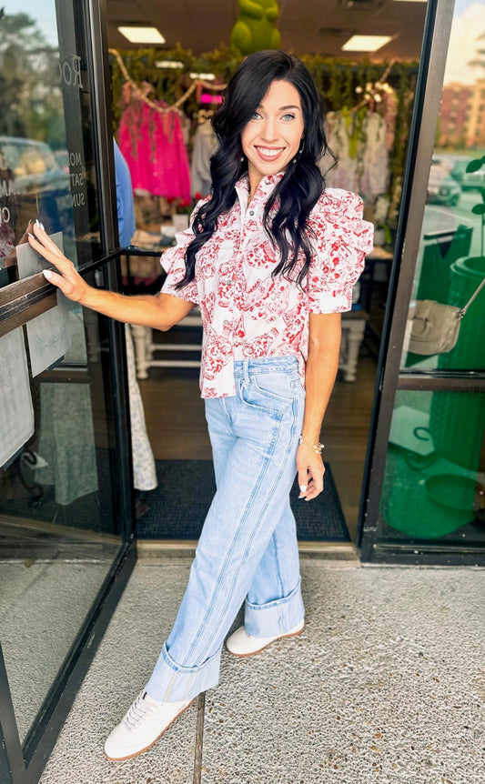 Teresa Top - Red
