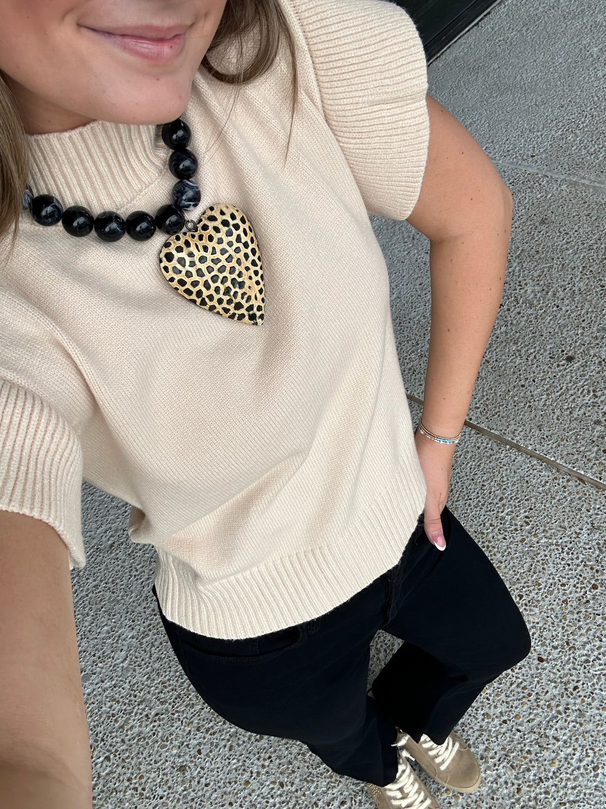 Macy Top - ivory
