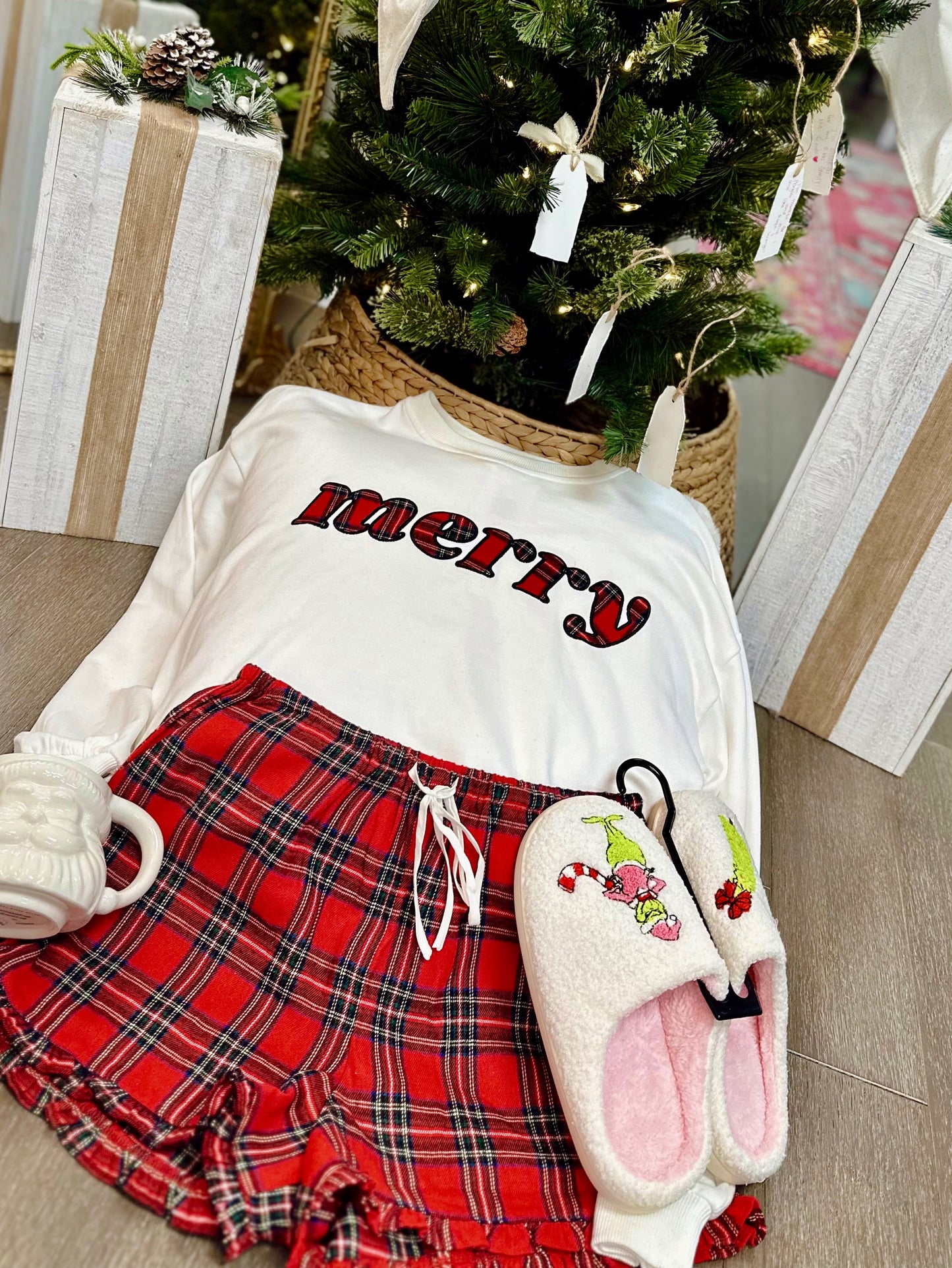Merry Set-White/Red