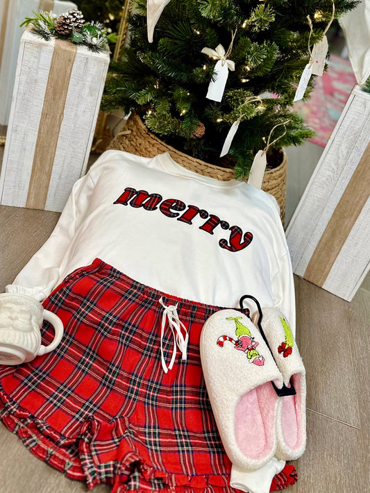 Merry Set-White/Red