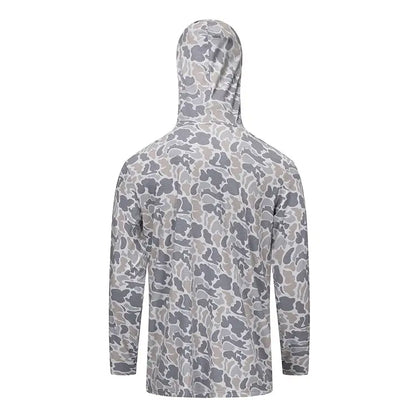 Performance Hoodie - Smoke Camo