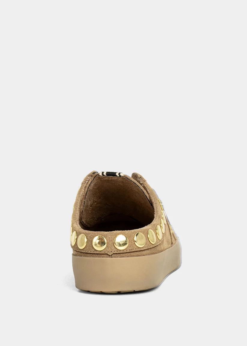 Pia - camel Suede