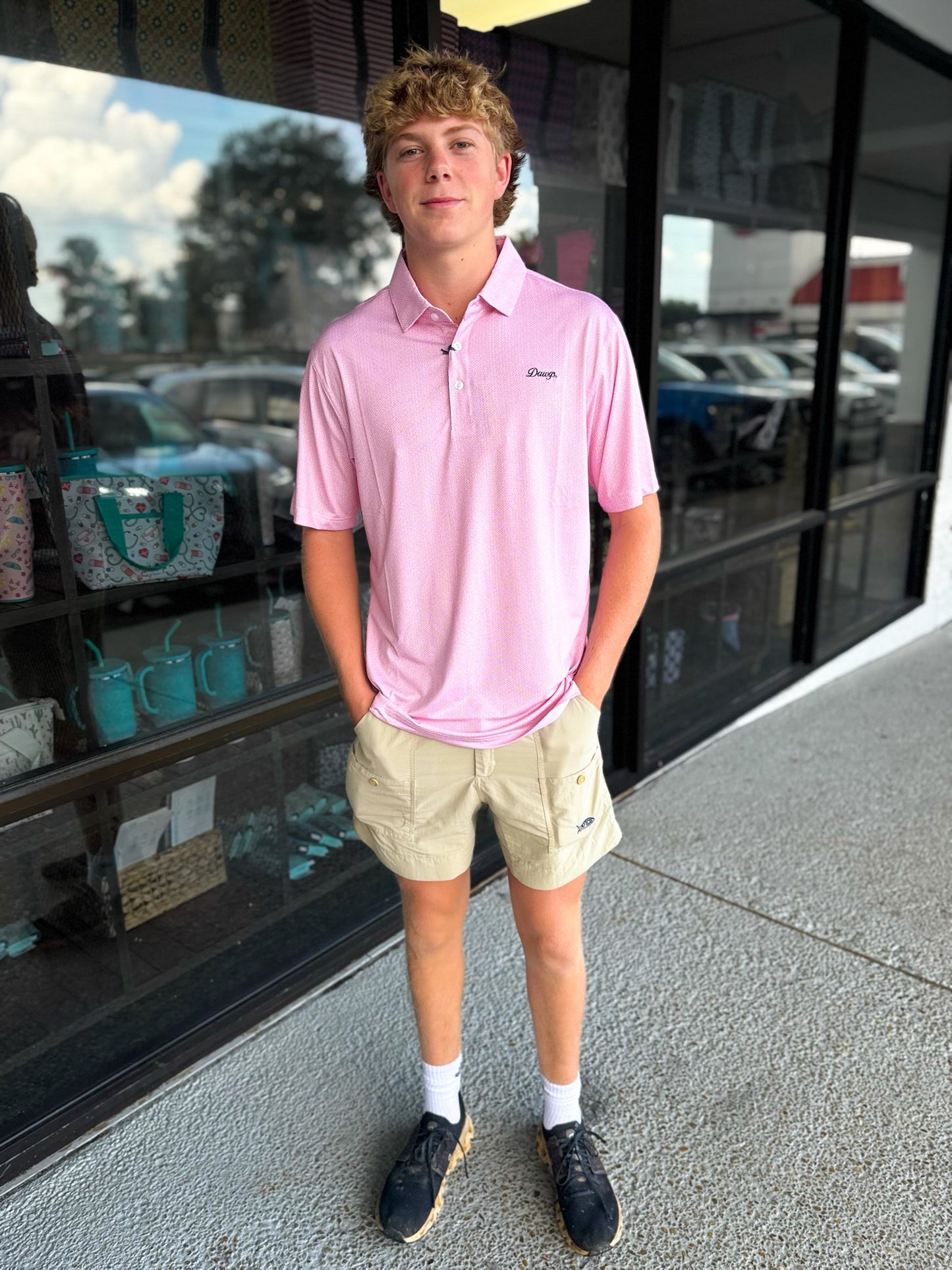 Georgia Vintage G Printed Performance Polo