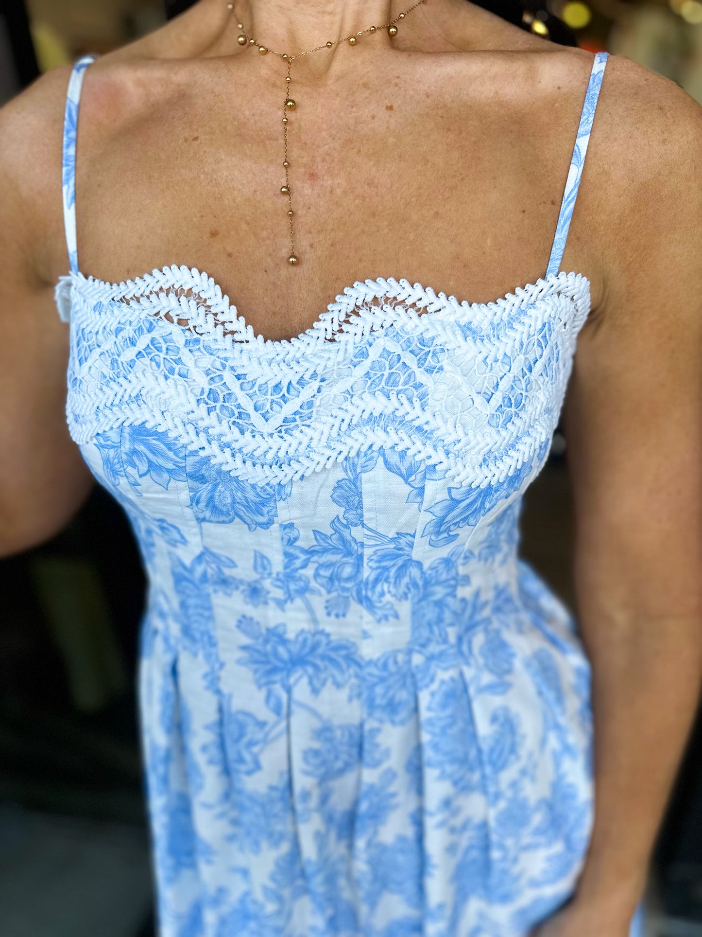Fifi mini- blue/white