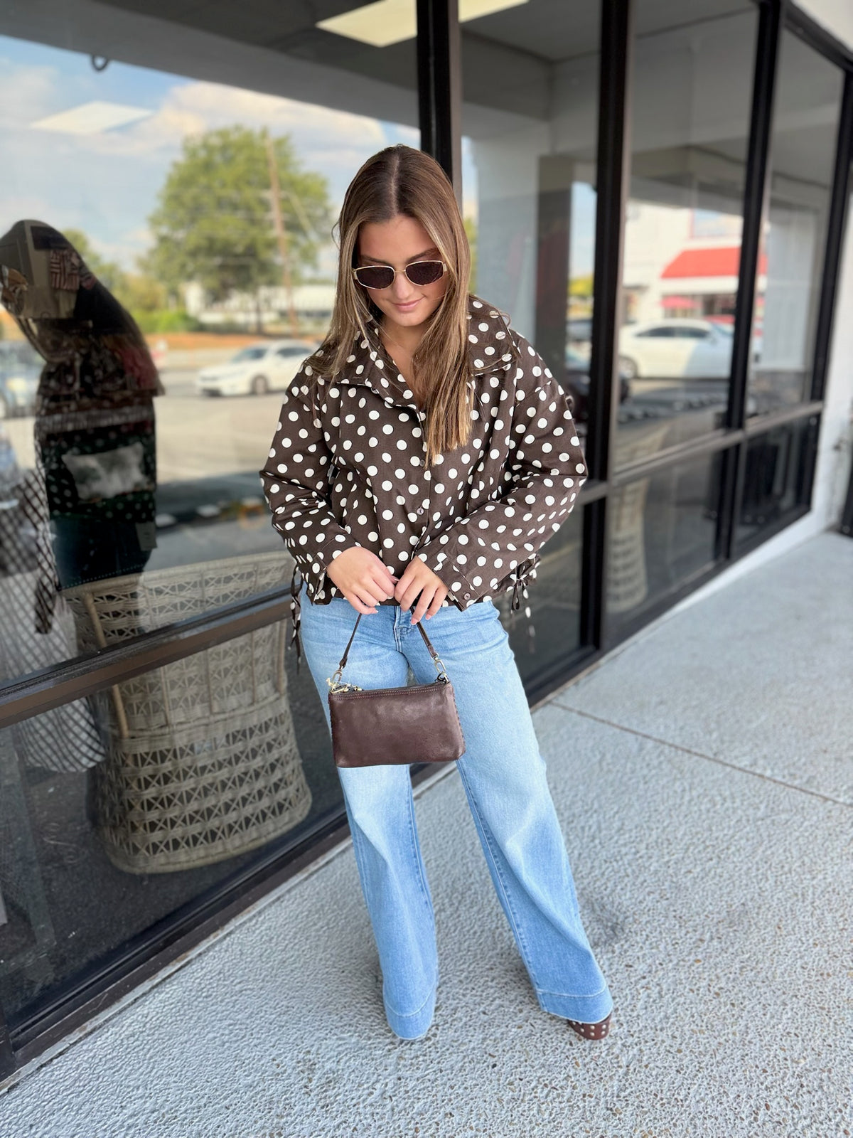 Lover Girl Jacket - brown cream