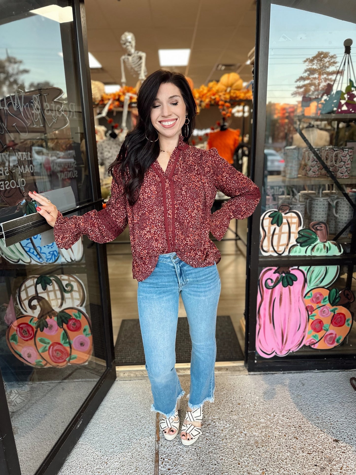 My Wish-Burgundy Multi