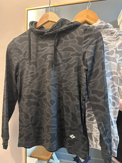 (Y) Performance Hoodie - black camo