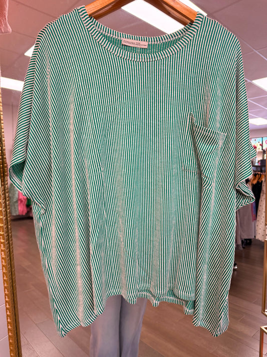 Britt Top - Kelly Green