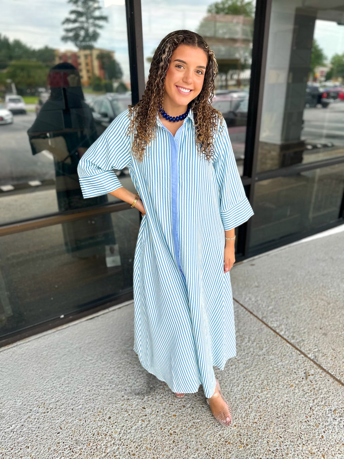 Joppa Dress - Blue