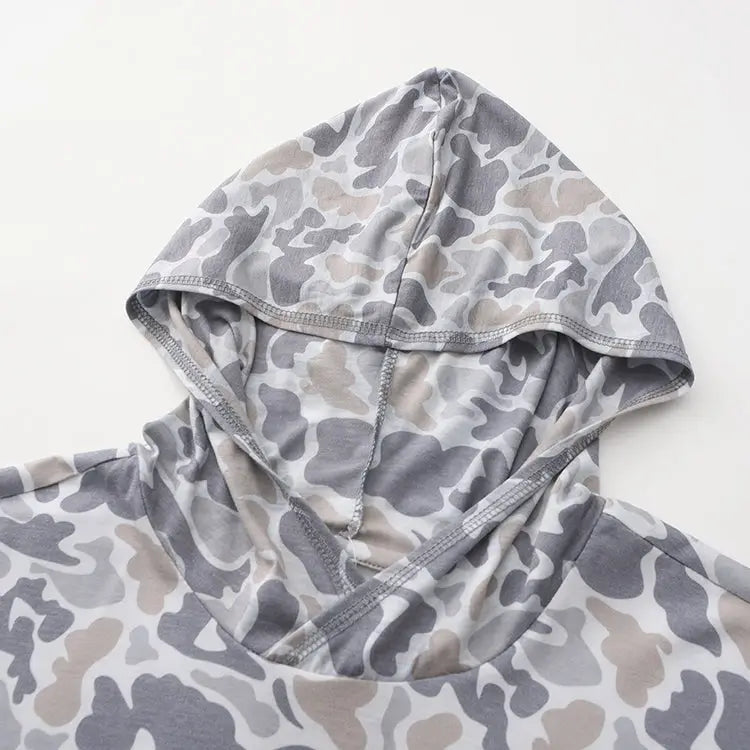 Performance Hoodie - Smoke Camo