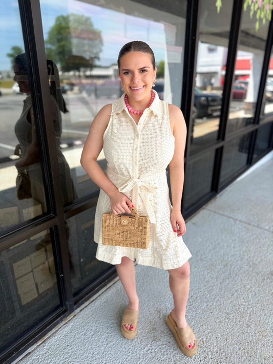 Just Getting Started Dress - natural