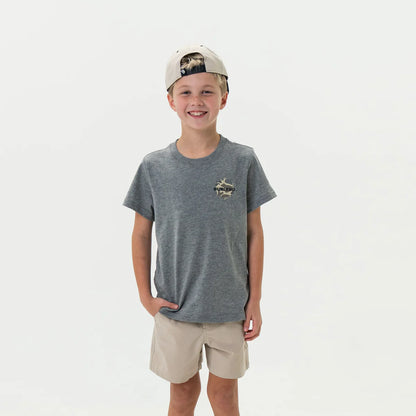 YOUTH rad dude deer camo tee