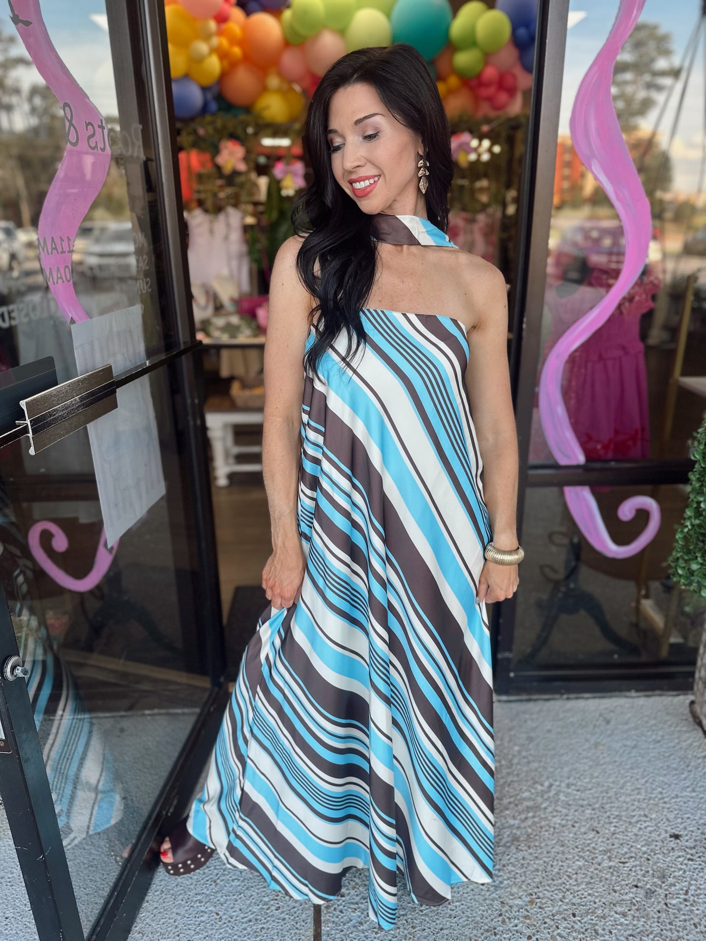 Hendley Maxi - blue mix