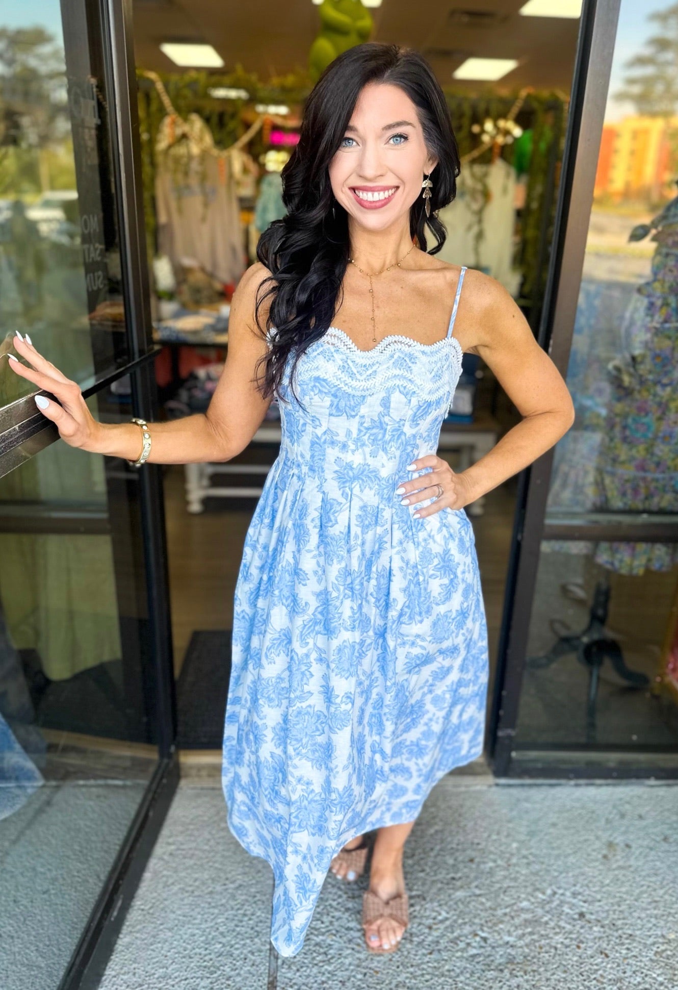 Fifi mini- blue/white
