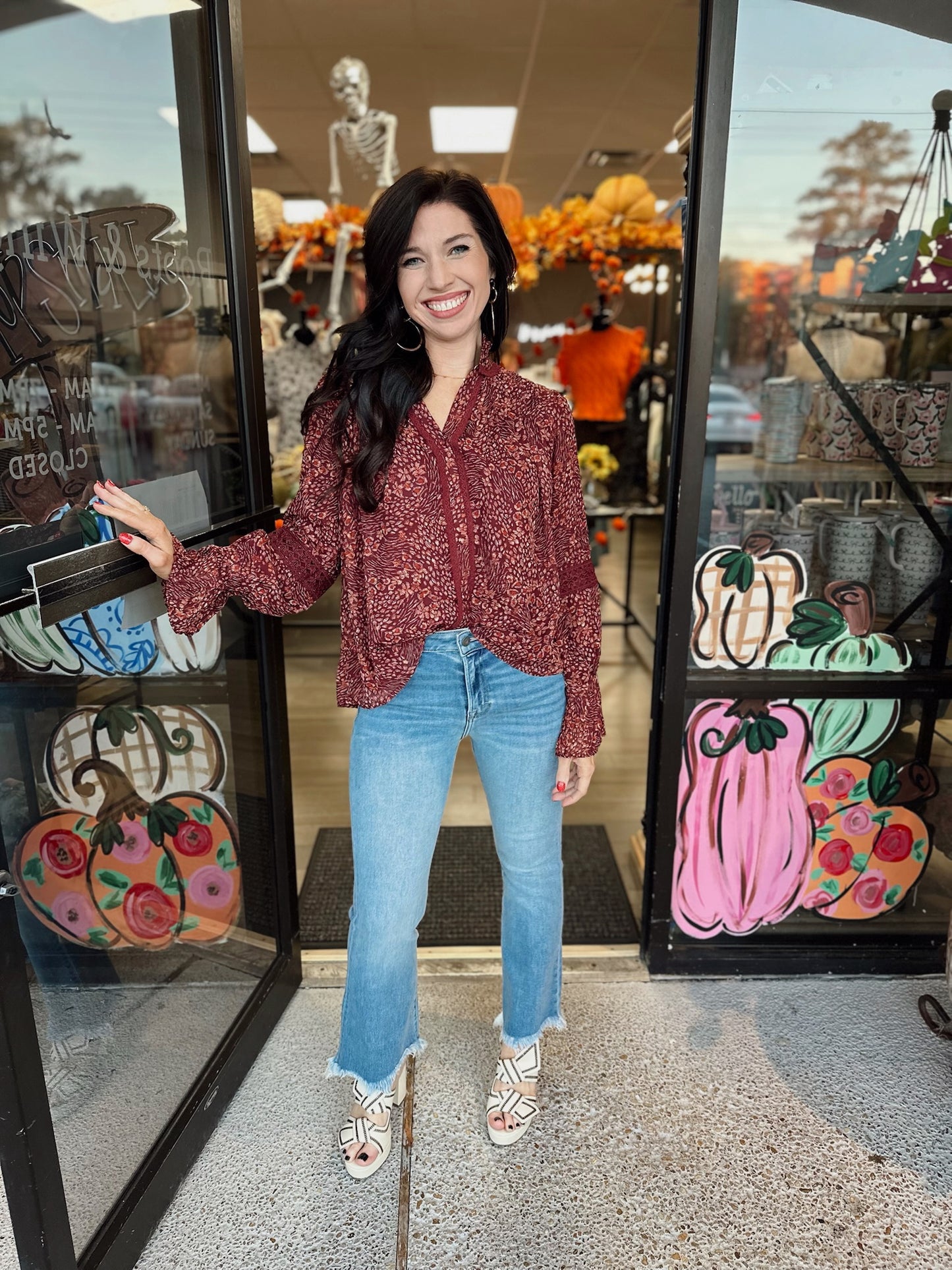 My Wish-Burgundy Multi