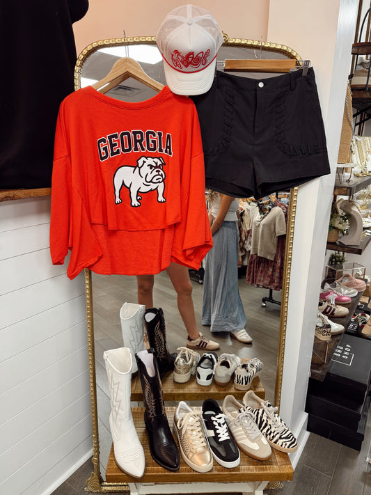 Georgia Bulldog Graphic Sweatshirt