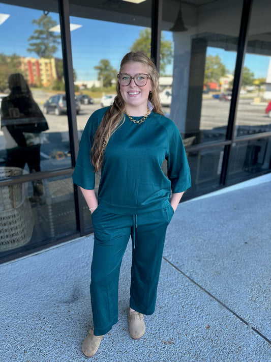 The Lounge Edit Set - teal green