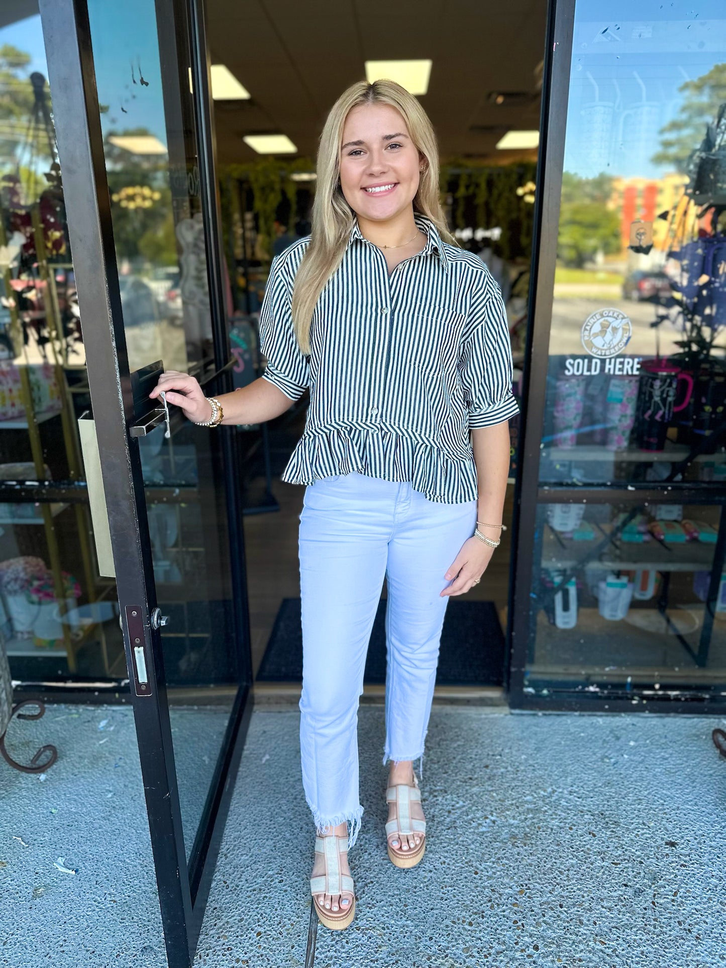 Striped Babe Top