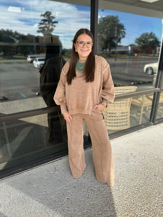 Mikayla Pants - deep camel