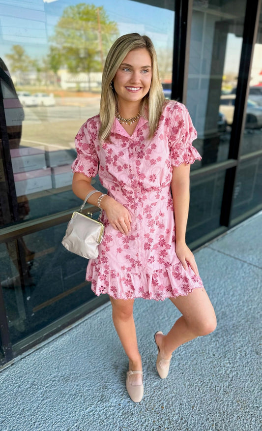 Monica Mini - Pink/Coral
