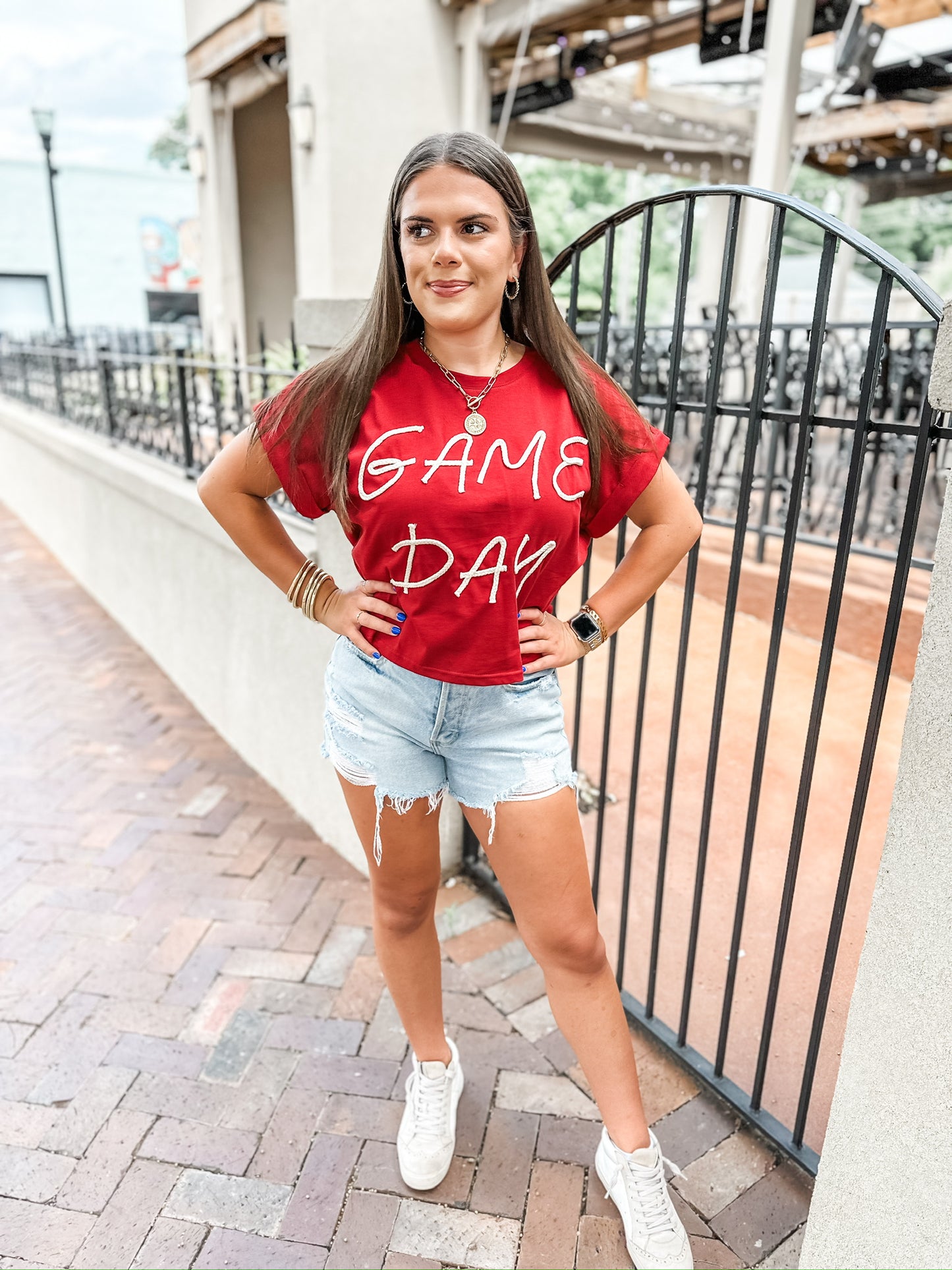 Game Day Tee - Burgundy