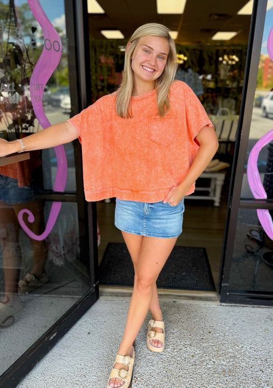 Acid Cutie Top - coral