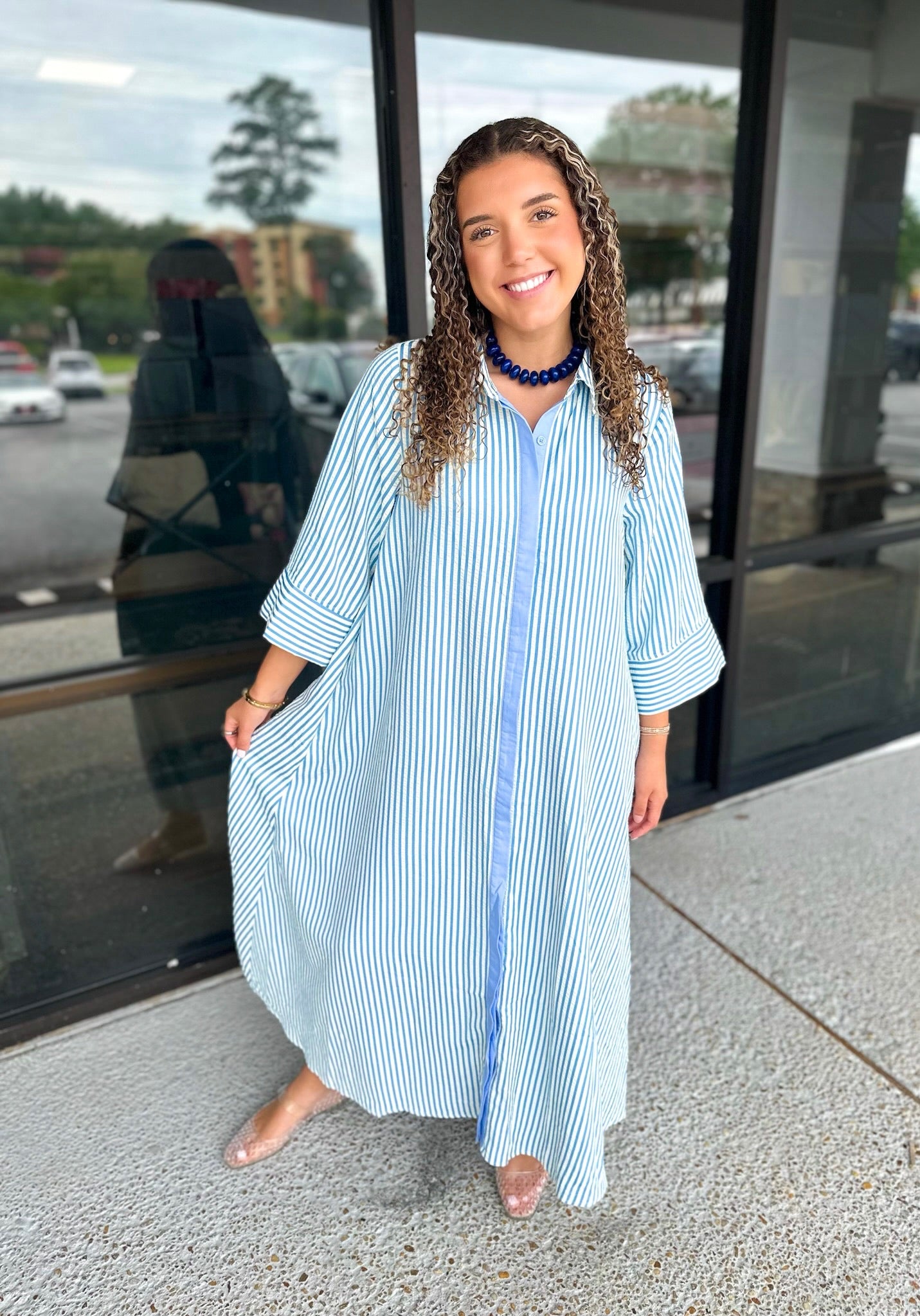 Joppa Dress - Blue